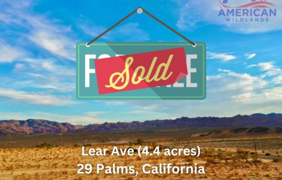 29 Palms (Lear Ave): Easy Breezy Paved Road Access and Endless Opportunities